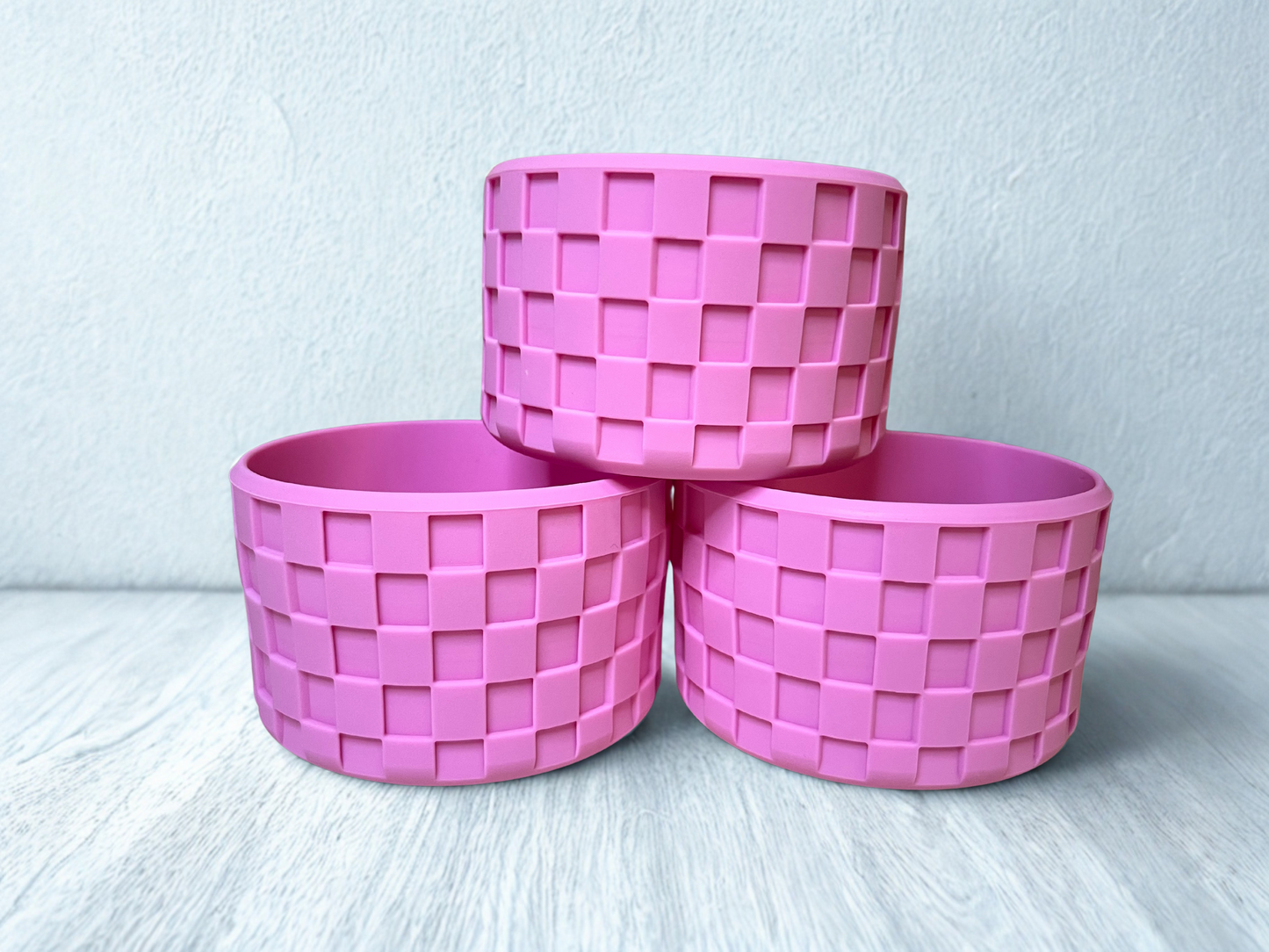 Checkered tumbler boot