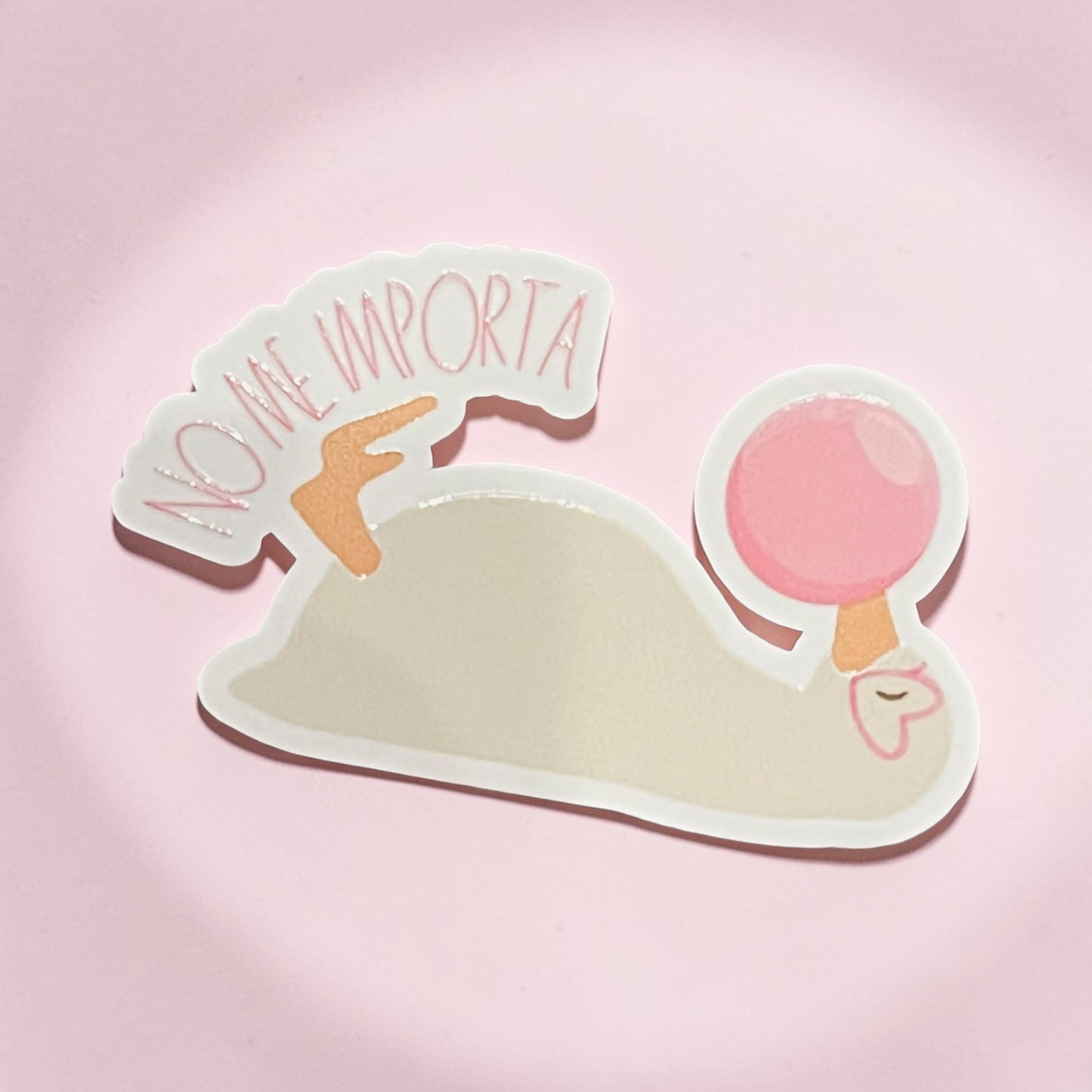 No Me Importa Vinyl Sticker