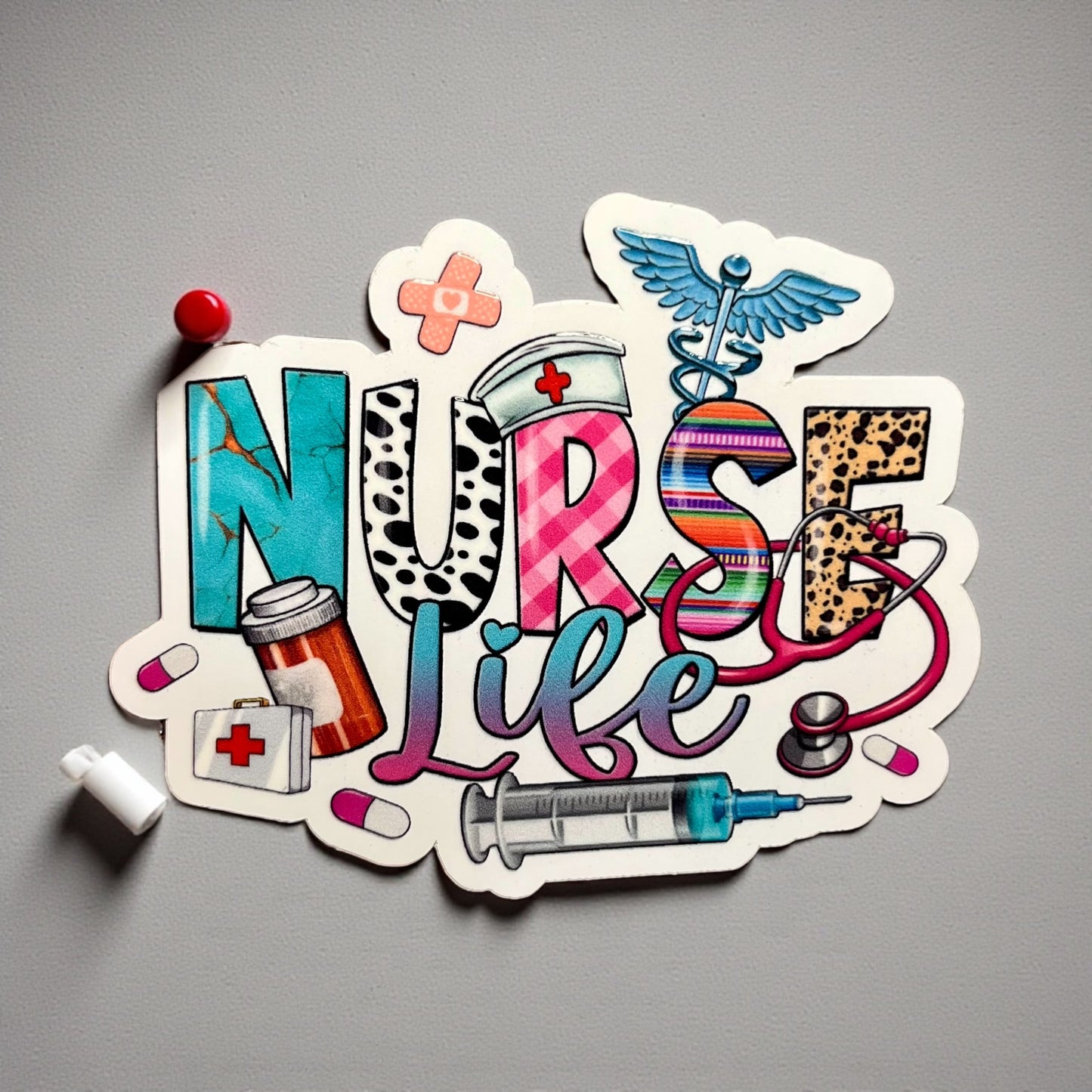 NURSE VINYL STICKER