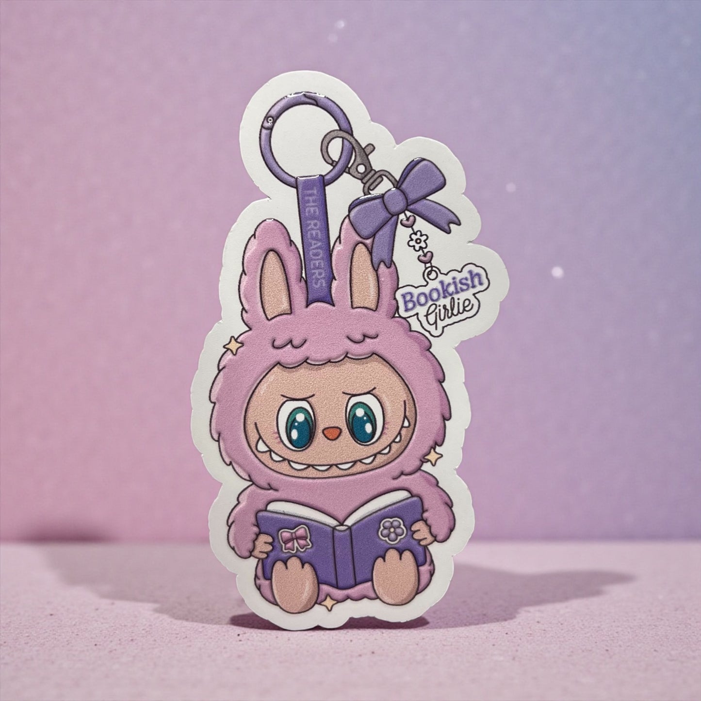 BOOKISH BUBU VINYL STICKER