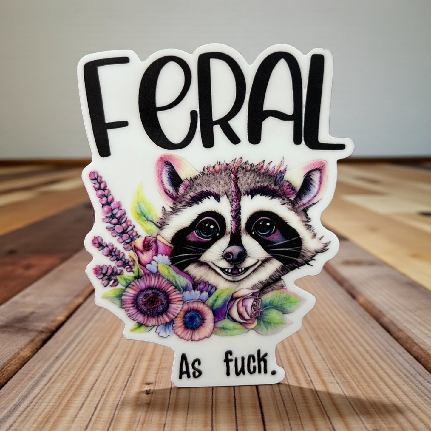 THE FERAL ONE VINYL STICKER