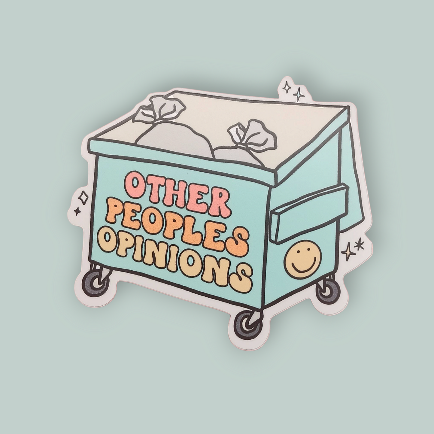 OTHER PEOPLES OPINION VINYL STICKER